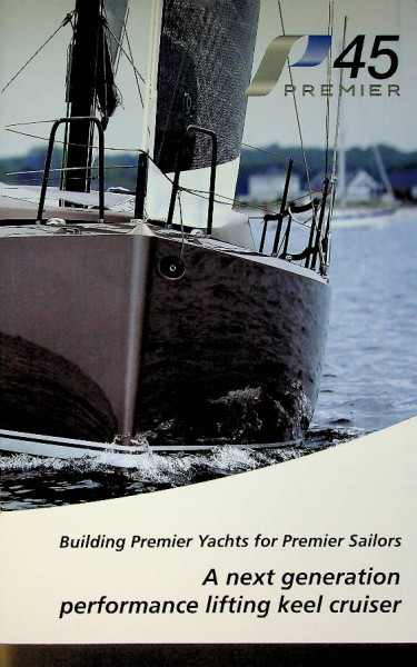 Original brochure Premier 45 sail Yacht + price list