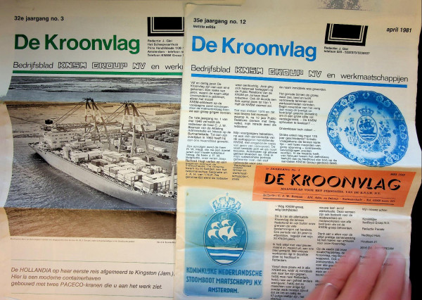 2x de Kroonvlag KNSM