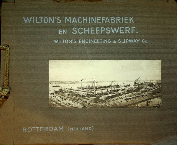 Catalogus Wilton's Machinefabriek en Scheepswerf