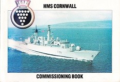 HMS Cornwall Commissioning Book
