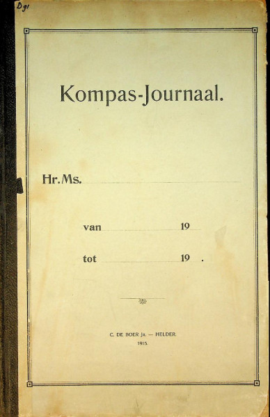Kompas-Journaal Hr Ms